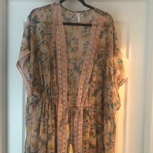 Xhiliration long kimono